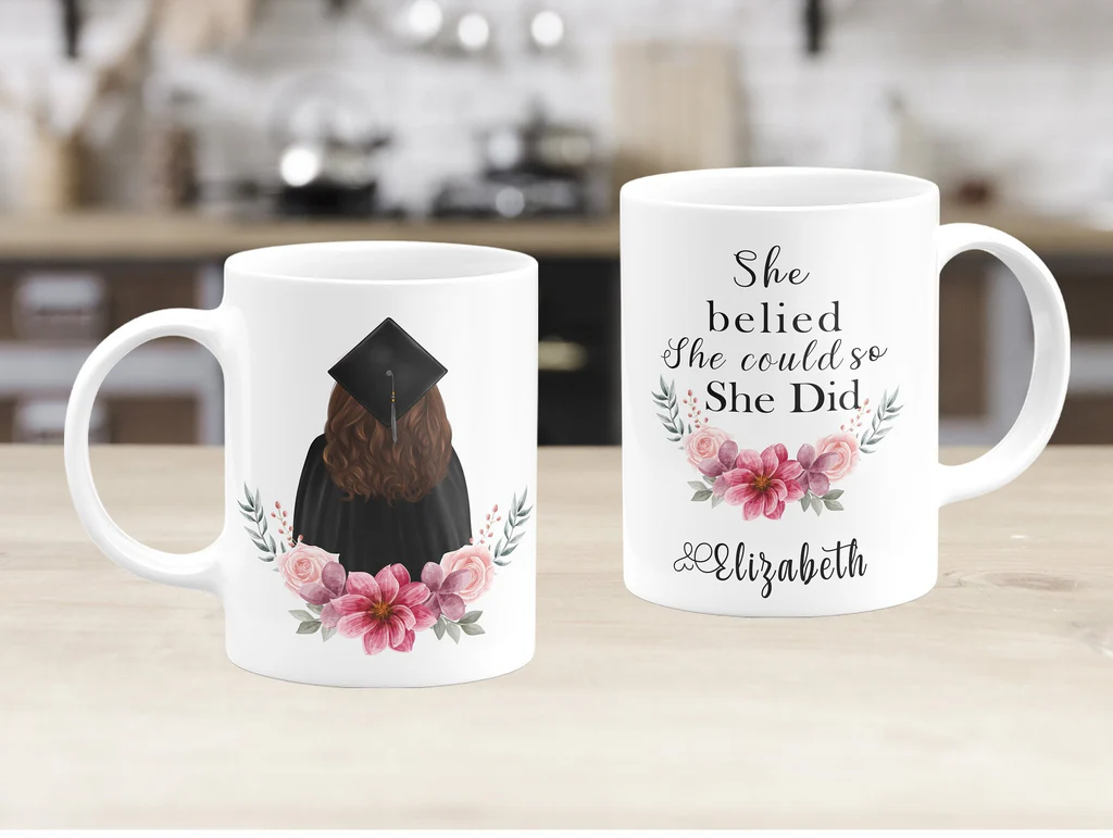 Personalized Graduation Coffee Mug, Graduation Gift 2020, Custom Grad